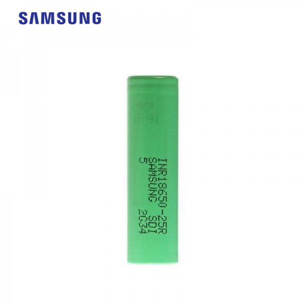 Accu 35A 18650 2500mah 25R (+ boite rangement et notice) Samsung