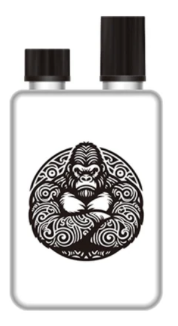 Bouteille Graduée Dualfill 75ml Gorilla