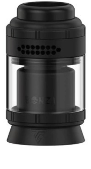 Bonza Pro RTA 4/6ml 26.5mm - Thunder Cloud x Vaping Bogan - Couleur : Matte Black