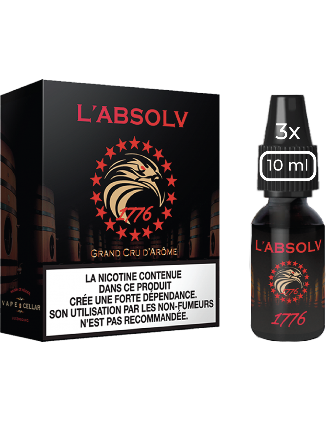 1776 L Absolv Vape Cellar 3X10ml 11mg