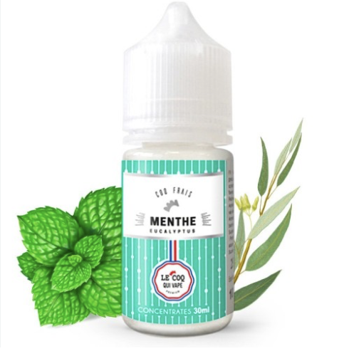 Menthe Eucalyptus Concentre Le Coq Qui Vape Premium 30ml