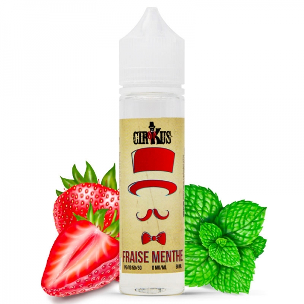 Fraise Menthe ZHC Mix Series Cirkus Frais By VDLV 50ml 00mg