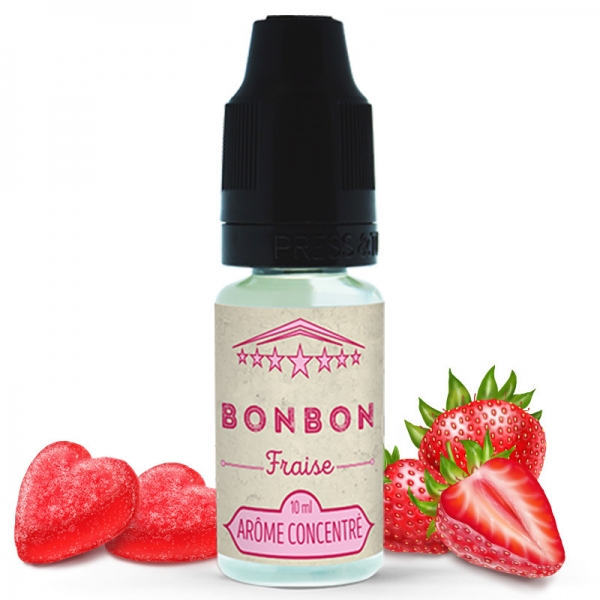 Bonbon Fraise Concentre Cirkus Fruite By VDLV 10ml