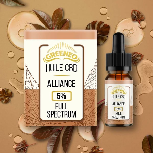 Alliance Huile CBD Greeneo 10ml 30%