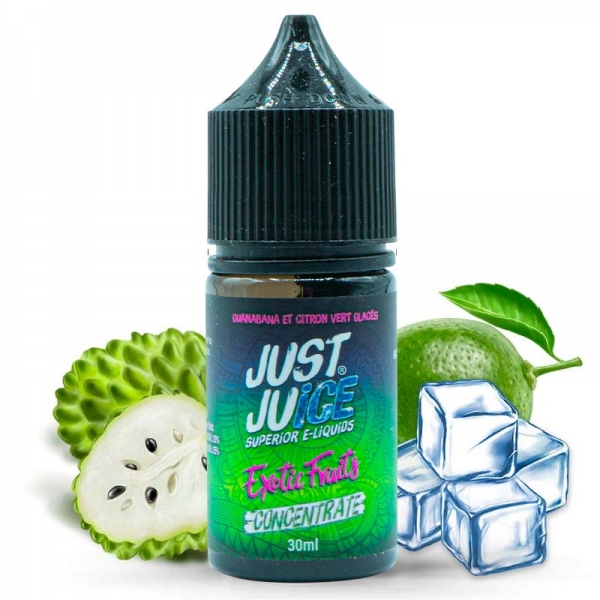Guanabana Citron Vert Glace Concentre Exotic Fruits Just Juice 30ml