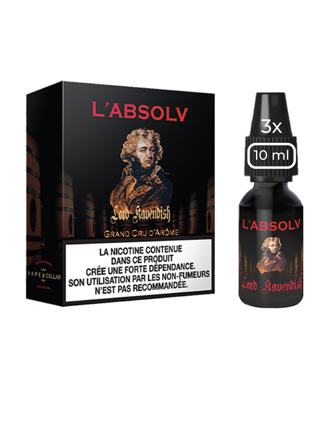 Lord Kavendish L Absolv Vape Cellar 3X10ml 06mg