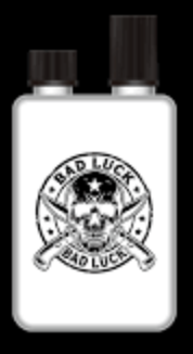 Bouteille Graduée Dualfill 75ml Bad Luck