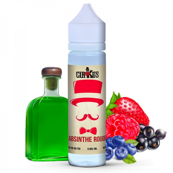 Absinthe Rouge ZHC Mix Series Cirkus Frais By VDLV 50ml 00mg