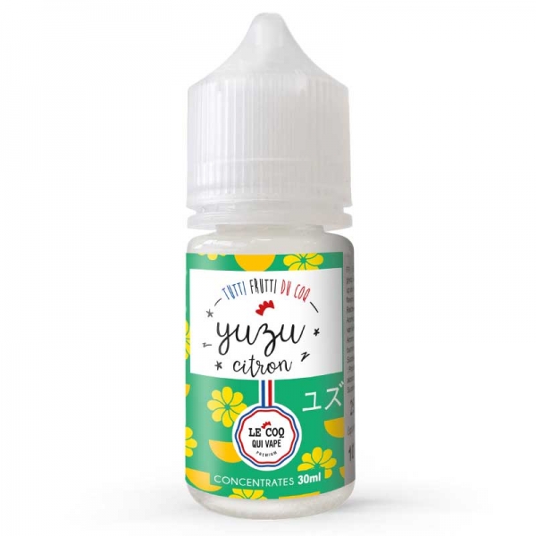 Yuzu Citron Concentre Le Coq Qui Vape Premium 30ml