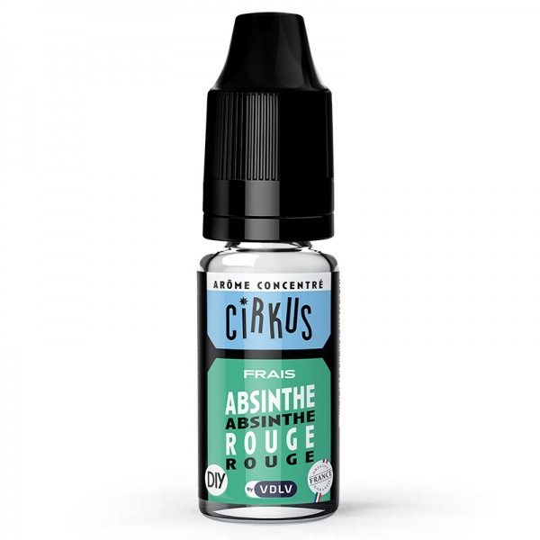 Absinthe Rouge Concentre Cirkus Frais By VDLV 10ml