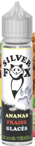 Ananas Fraise Glacés 50ml - Silver Fox