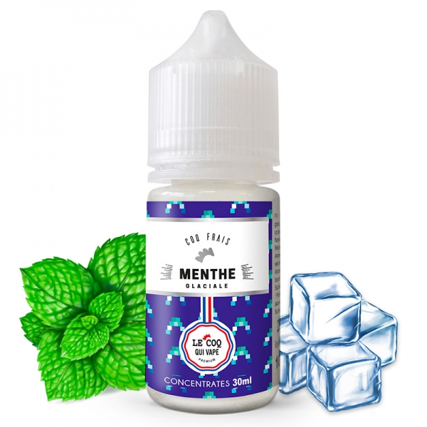 Menthe Glaciale Concentre Le Coq Qui Vape Premium 30ml
