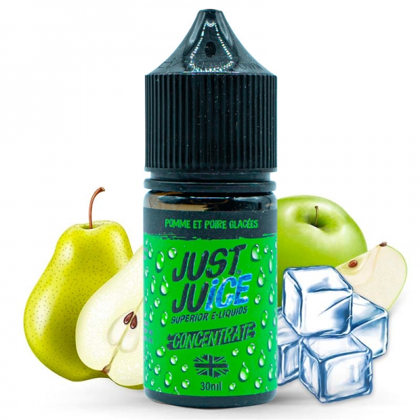 Pomme Poire Glacees Concentre Iconic Just Juice 30ml