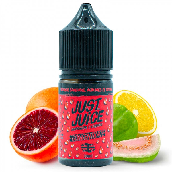 Orange Sanguine Agrumes Goyave Concentre Iconic Just Juice 30ml