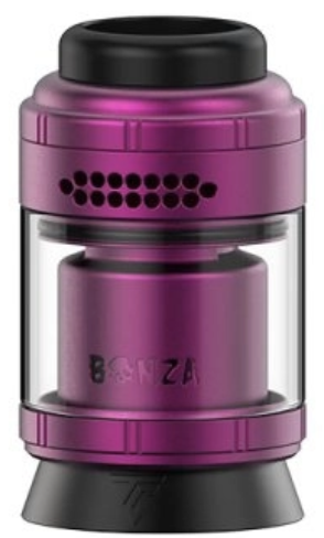 Bonza Pro RTA 4/6ml 26.5mm Purple - Thunder Cloud x Vaping  Bogan