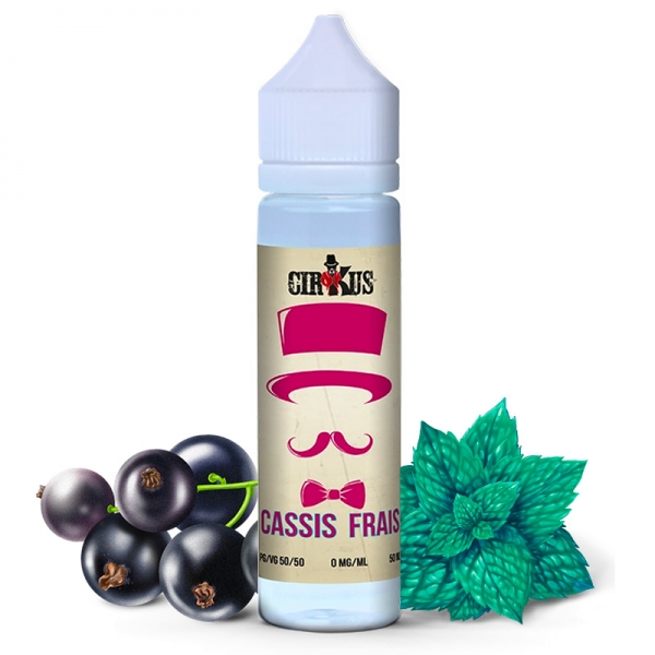 Cassis Frais ZHC Mix Series Cirkus Frais By VDLV 50ml 00mg