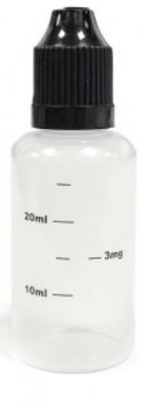 Bouteille graduée PE 30ml