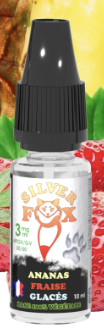 Ananas Fraise 10ml 11mg - Silver Fox