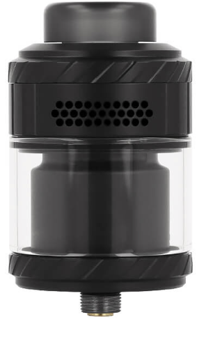 Blaze Pro Max RTA 5.5/8.5ml 28mm - Thunder Cloud x Mike Vapes - Couleur : Matte Black