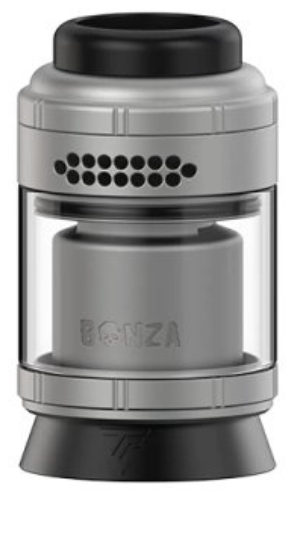 Bonza Pro RTA 4/6ml 26.5mm - Thunder Cloud x Vaping Bogan - Couleur : Matte SS