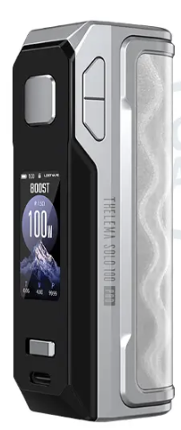 Box Thelema Solo 100 Pro Lost Vape - Wavy Silver