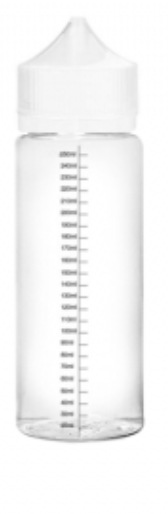 Fiole vide Chubby graduee 250ml DIY UP