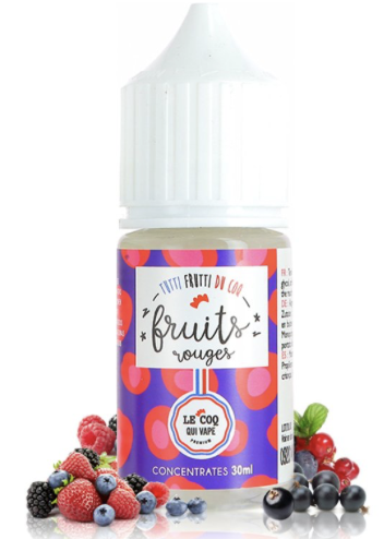 Fruits Rouges Concentre Le Coq Qui Vape Premium 30ml