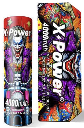 Accu 20A 18650 4000mAh X Power