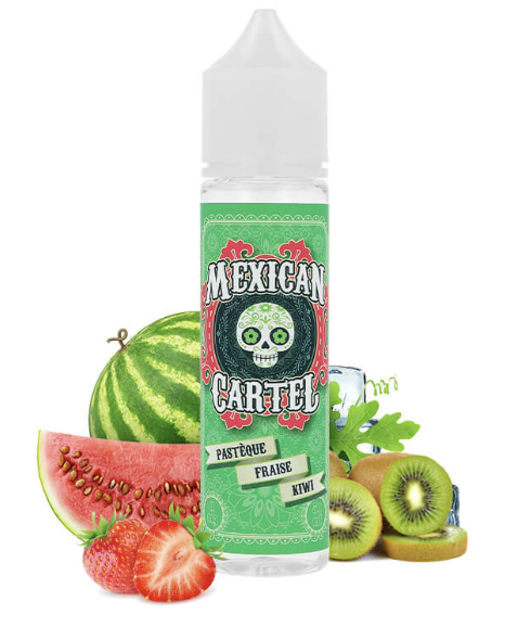 Pasteque Fraise Kiwi ZHC Mix Series Mexican Cartel 50ml 00mg