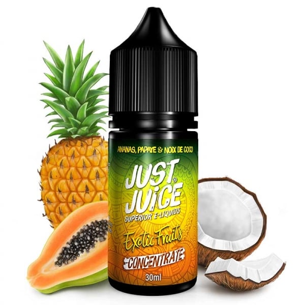 Ananas Papaye & Noix de Coco Concentre Exotic Fruits Just Juice 30ml